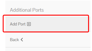 Click on add port