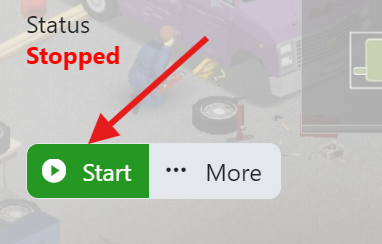 start your server