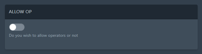 Startup variables list for a Hytale server