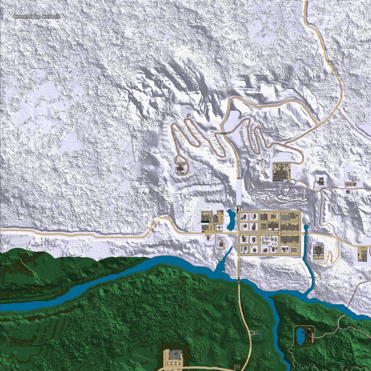 Navezgane map reference for 7 Days to Die