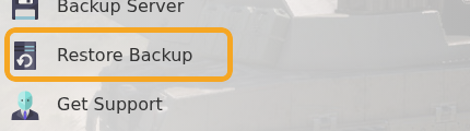 Arma 3 Restore Backup button