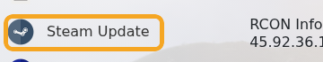 Arma 3 Steam Update button