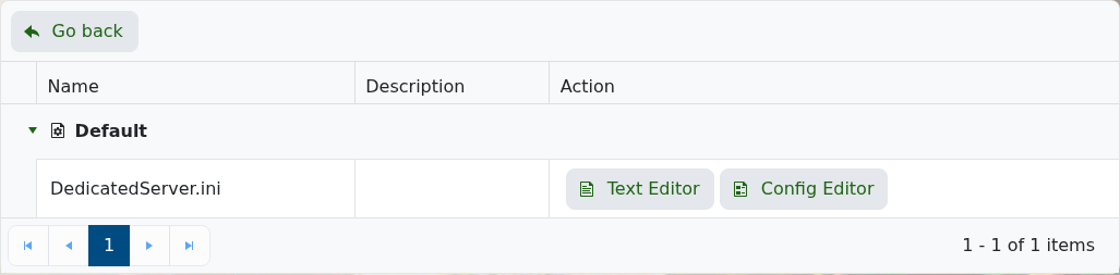 Dragonwilds DedicatedServer.ini text editor button