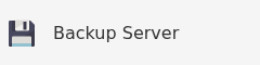 The Forest Backup Server button