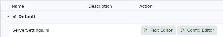 Icarus ServerSettings.ini Config Editor button