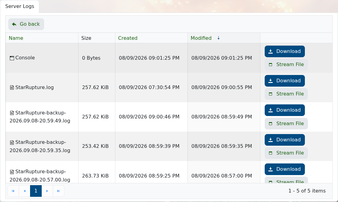 StarRupture Log Viewer showing StarRupture.log